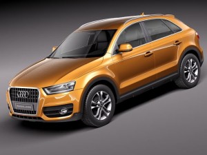 Audi Q3 2012 3D Модель