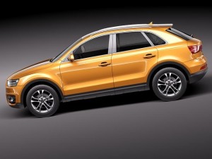 Audi Q3 2012 3D Model