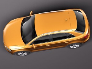 Audi Q3 2012 3D Model