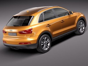 Audi Q3 2012 3D Model