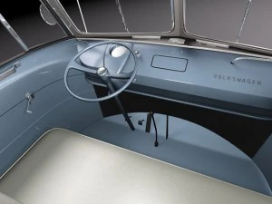 Volkswagen Camper Van 1950 3D Model