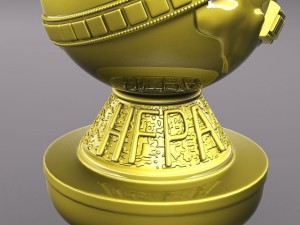 Golden Globe Award 3D Model