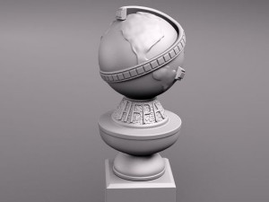 Golden Globe Award 3D Model