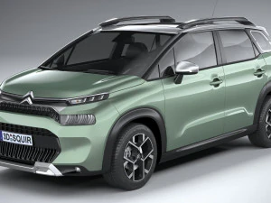 Citroen C3 Aircross 2022 3D Model