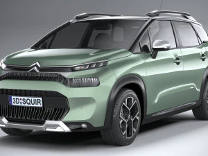 Citroen C3 Aircross 2022 3D Model