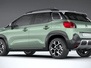 Citroen C3 Aircross 2022 3D Model