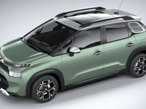 Citroen C3 Aircross 2022 3D Model