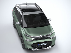 Citroen C3 Aircross 2022 Model 3D