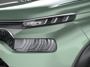 Citroen C3 Aircross 2022 Model 3D