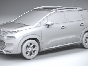Citroen C3 Aircross 2022 Model 3D