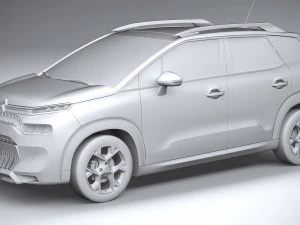 Citroen C3 Aircross 2022 3D Model