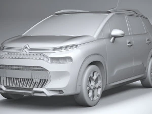 Citroen C3 Aircross 2022 3D Model
