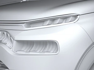 Citroen C3 Aircross 2022 3D Model