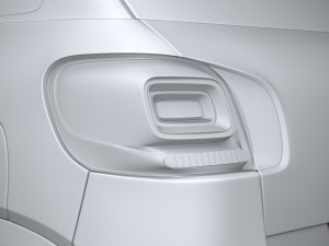 Citroen C3 Aircross 2022 Model 3D