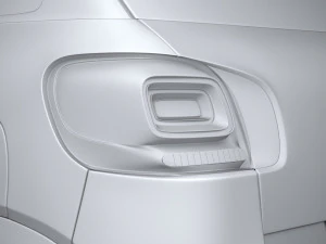 Citroen C3 Aircross 2022 3D Model