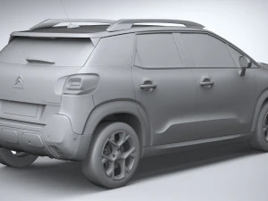 Citroen C3 Aircross 2022 3D Model