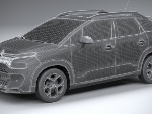 Citroen C3 Aircross 2022 Model 3D