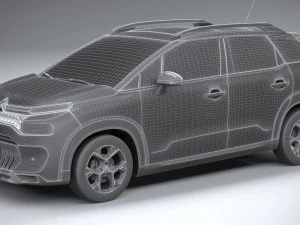 Citroen C3 Aircross 2022 3D Model