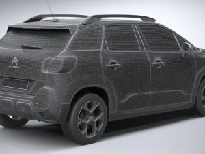 Citroen C3 Aircross 2022 3D Model