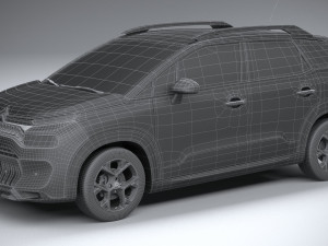 Citroen C3 Aircross 2022 Model 3D