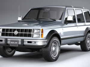 Generic Classic SUV Modelo 3D