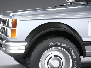 Generic Classic SUV 3D Model
