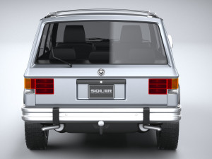 Generic Classic SUV Modelo 3D