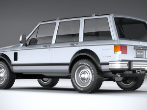 Generic Classic SUV Modelo 3D