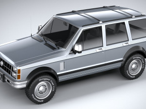 Generic Classic SUV Modelo 3D