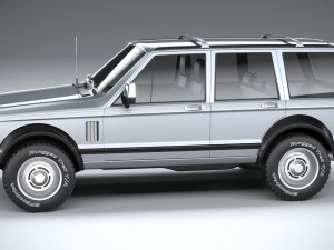 Generic Classic SUV Modelo 3D