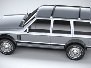 Generic Classic SUV Modelo 3D