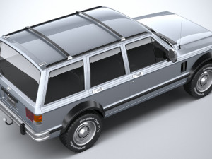 Generic Classic SUV Modelo 3D