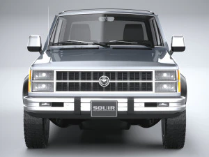 Generic Classic SUV 3D Model