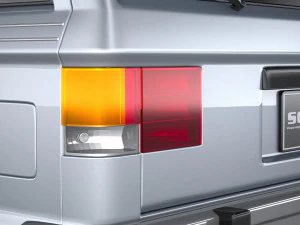 Generic Classic SUV 3D Model