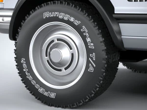 Generic Classic SUV 3D Model