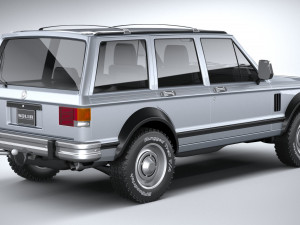 Generic Classic SUV Modelo 3D