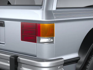 Generic Classic SUV 3D Model