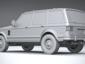 Generic Classic SUV Modelo 3D