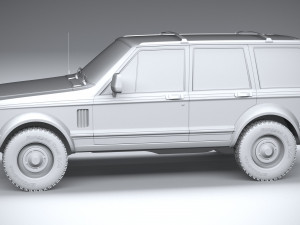 Generic Classic SUV Modelo 3D