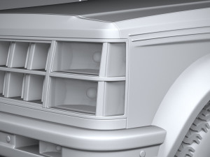 Generic Classic SUV Modelo 3D