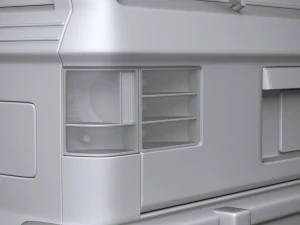 Generic Classic SUV 3D Model