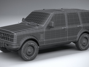Generic Classic SUV Modelo 3D