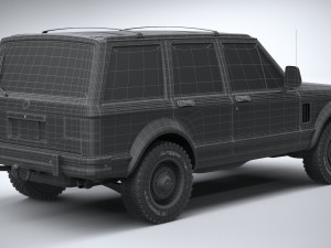 Generic Classic SUV Modelo 3D