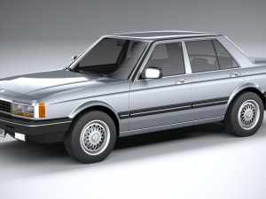 Generic Sedan 1980 Modelo 3D