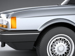 Generic Sedan 1980 3D Model