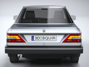 Generic Sedan 1980 3D Model