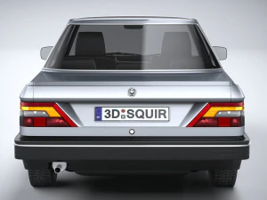 Generic Sedan 1980 3D Model
