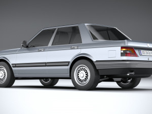 Generic Sedan 1980 3D Model
