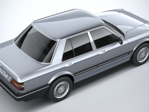 Generic Sedan 1980 3D Model