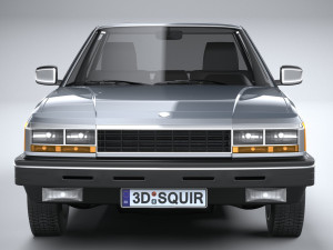 Generic Sedan 1980 3D Model